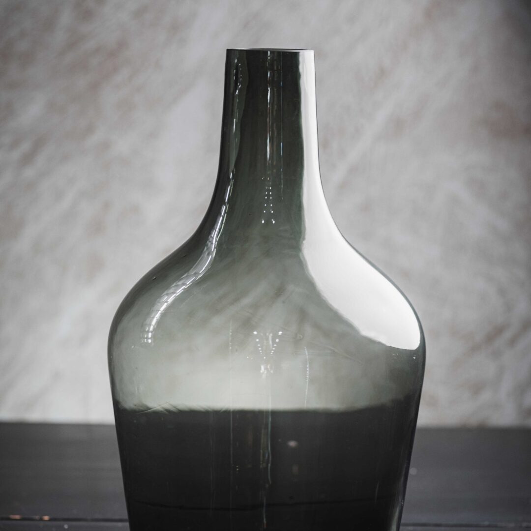 Βάζο από Smoked Glass